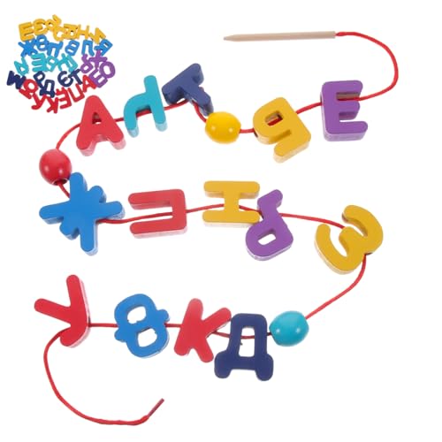 BCOATH Russisches Alphabet Holzspielzeug für Kleinkinder Lernspielzeug Montessori Beading Puzzle zur Feinmotorikförderung Sensorisches Vorschulspielzeug für Jungen und Mädchen Ab Jahren BCOATH Russisches Alphabet Holzspielzeug für Kleinkinder Lernspielzeug Montessori Beading Puzzle zur Feinmotorikförderung Sensorisches Vorschulspielzeug für Jungen und Mädchen Ab Jahren von BCOATH