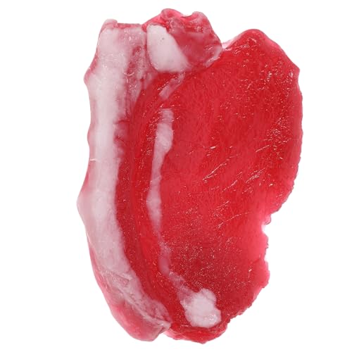 BCOATH Schweinefleischimitat The ad die ad porkys The Photograph gefälschtes Frischfleisch naturgetreue Fleischdekoration Spielzeug Modelle PVC-Fleisch Modell mit frischem Schweinefleisch von BCOATH