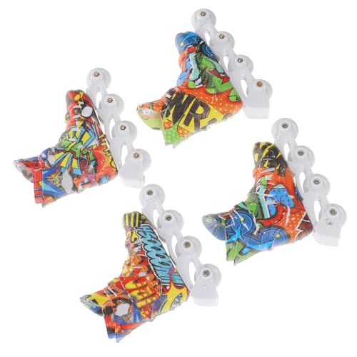 BCOATH Skate Brettspiel Fingerspitzenspielzeug Lernspielzeug für Tragbares Partygeschenke Fingersportsportspielzeug Fingerspielzeugzubehör Spielzeug Fingerspielzeug Finger Fingerrollschuh von BCOATH