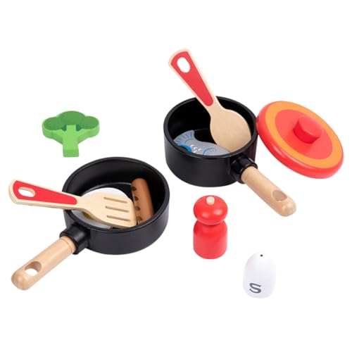 BCOATH Spielküchenzubehör Set Mit Spielzeug Geschirr Und Gefälschtem Lebensmittel Inklusive Obst Und Gemü Ideal Für Kinder Rollenspiele Der Spielküche Kreatives Küchen Spielset von BCOATH