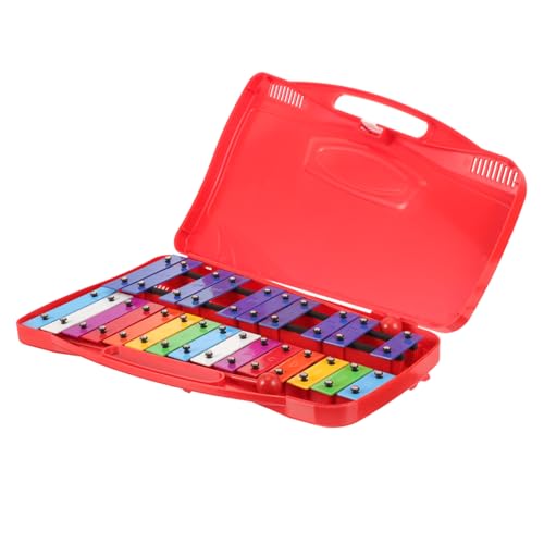 BCOATH Spielzimmerversorgung Klavier Hammer Vibraphon Perkussion Erwachsene Kinder Xylophon Schlaginstrument Musikspielzeug Kinderspielzeug Kleinkind Glockenspiel Eisenbleche von BCOATH