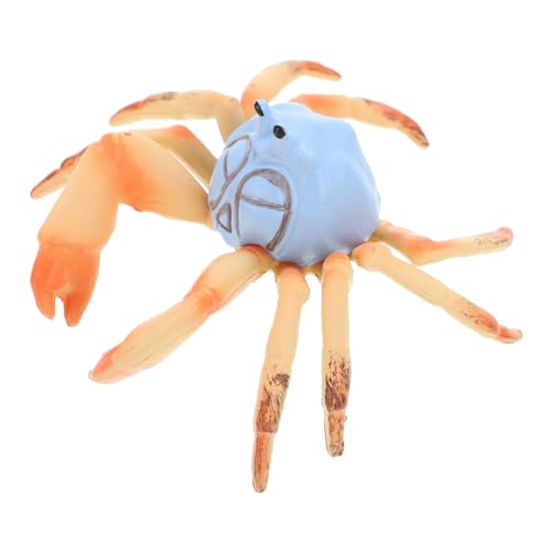 BCOATH Spinnenkrabben-Ornament Krabbenspielzeug Mikrospielzeug Miniaturfiguren Meerestierfiguren Spinnenkrabbenfiguren Mariposas Decorativas Lernspielzeug Für Kleinkinder Blue Plastik von BCOATH