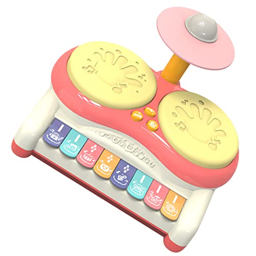 BCOATH Trommelinstrument Für Kinder Mädchenspielzeug Kleinkindspielzeug Kleinkindspielzeug Kleinkindtrommel Kleinkindmusikspielzeug Babyinstrumente Babymusikspielzeug Kognitives von BCOATH