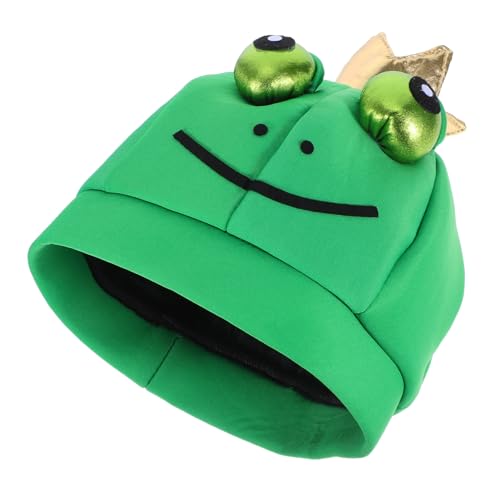 BCOATH Unisex Froschkostüm Hut Party Halloween Geburtstag Karneval Kopfbedeckung Leicht für Bühne Fotoshootings Erwachsene BCOATH Unisex Froschkostüm Hut Party Halloween Geburtstag Karneval Kopfbedeckung Leicht für Bühne Fotoshootings Erwachsene von BCOATH