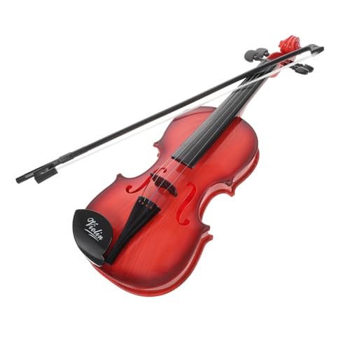 BCOATH Violine Spielzeug Künstliche Geige Geigentischverzierungen Geigenornament Geigenspielzeug Für Kinder Akustisches Geigenspielzeug Geigenmusical Für Kinder Violine Für Plastik von BCOATH