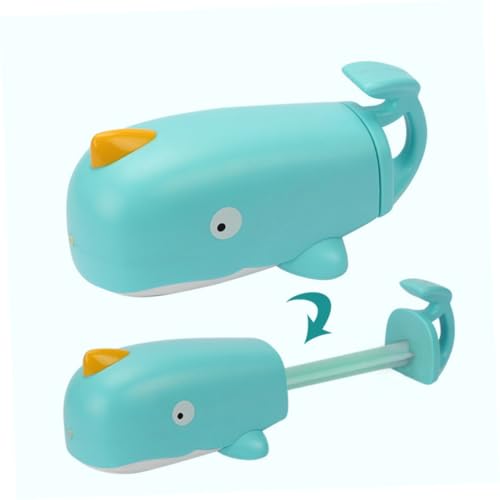 BCOATH Wasserpistole Zieh und Drückpumpe Wal Design Großes Fassungsvermögen Wasserspielzeug Sommer Pool Badespaß BCOATH Wasserpistole Zieh und Drückpumpe Wal Design Großes Fassungsvermögen Wasserspielzeug Sommer Pool Badespaß von BCOATH