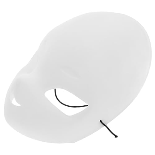 BCOATH Weiße Blanko Fuchsmaske aus Dickem Kunststoff DIY Masquerade Maske für Halloween Cosplay Handbemalbare Vollgesichtsmaske Vielseitig Verwendbar für Party und Kostüm BCOATH Weiße Blanko Fuchsmaske aus Dickem Kunststoff DIY Masquerade Maske für Halloween Cosplay Handbemalbare Vollgesichtsmaske Vielseitig Verwendbar für Party und Kostüm von BCOATH