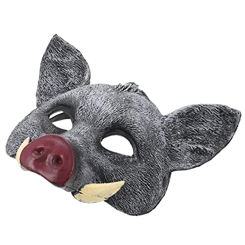 BCOATH Halloween- Wildschwein-Kostüme gruseliges Tier-Design Mehrzweck-PU- von BCOATH