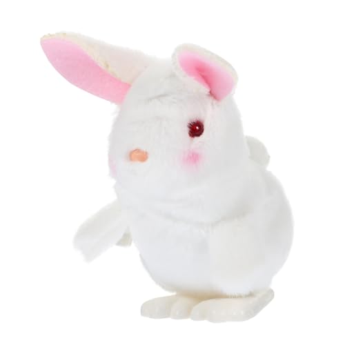 BCOATH Wind up Hase Plüsch Kaninchen Federmechanismus Lustiges Junge Mädchen Osterhasen Geschenk Osterkorb Füller Interaktives Kaninchenspielzeug BCOATH Wind up Hase Plüsch Kaninchen Federmechanismus Lustiges Junge Mädchen Osterhasen Geschenk Osterkorb Füller Interaktives Kaninchenspielzeug von BCOATH