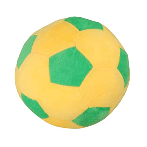 BCOATH gefülltes Fußballmodell Kinder Kuscheltier Plush Toy Hündchen Plüschtiere Flauschiger Fußball Babygeschenke Babyspielzeug Kinderspielzeug Fußballspielzeug für Kinder PP Baumwolle von BCOATH