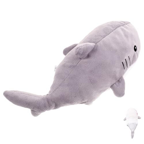 BCOATH Spielzeug Baby Jeffy Üsch Handpuppe Tiere Für Lustiger Haifisch & Wal Fingerpuppen Für Kleinkinder Und Vorschulkinder 30cm Größe Ideal Für Geschichten Und Rollenspiele von BCOATH