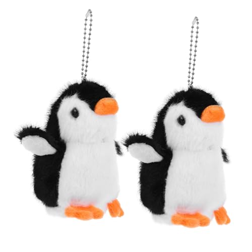 BCOATH üsch Pinguin Schlüsselanhänger Niedliche Pinguin Anhänger Für Taschen Dekoration Stofftier Pinguin Schlüsselanhänger Als Für Tierliebhaber von BCOATH