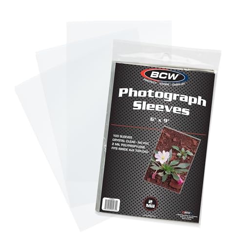 BCW 6 X 9 Photo Sleeves 100 Pack von BCW