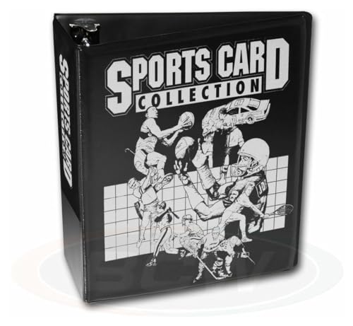 BCW 7,6 cm Album - Sportkartensammlung - Schwarz von BCW