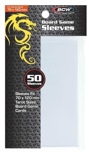 BCW Board Game Sleeves - Std Tarot (70MM X 120MM) von BCW