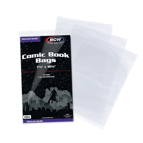 BCW Silver Comic Book Bags (100 ct.) von BCW