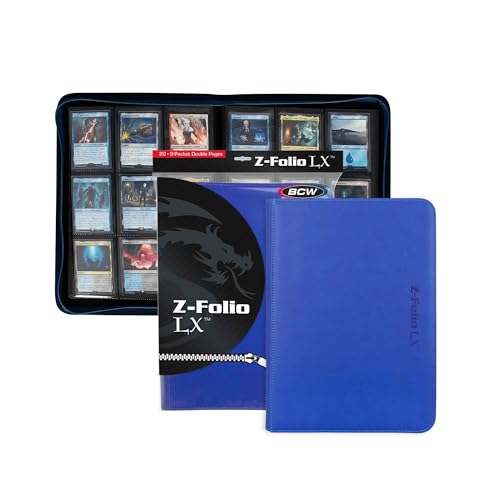 BCW Z-Folio 9-Pocket LX Portfolio Blue von BCW