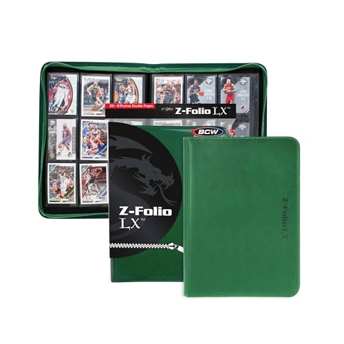 BCW Z-Folio 9-Pocket LX Portfolio Green von BCW