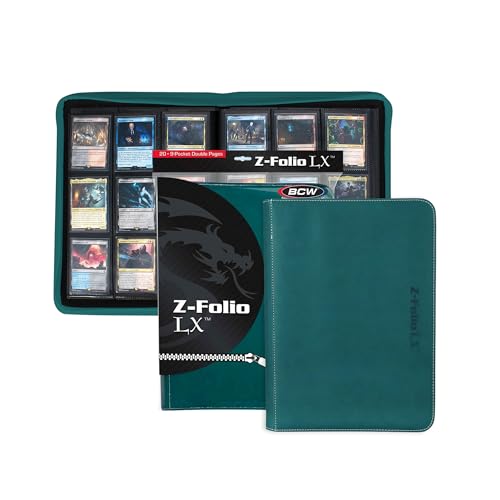 BCW Z-Folio 9-Pocket LX Portfolio Teal von BCW