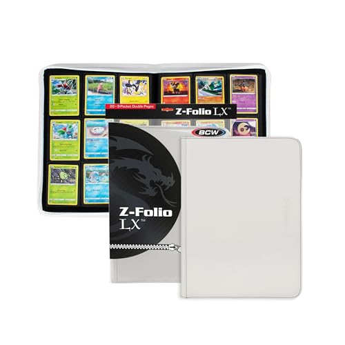 BCW Z-Folio 9-Pocket LX Portfolio White von BCW