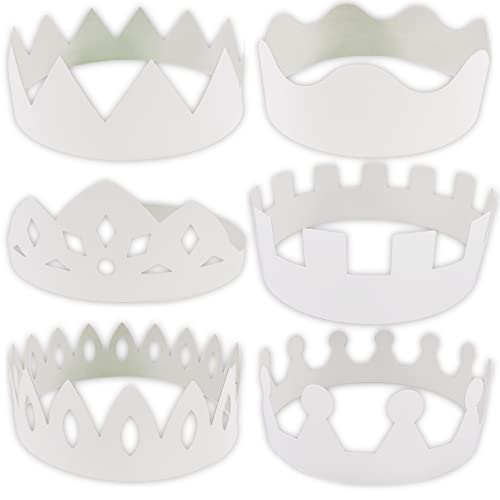 BCreativetolearn GC122 Be Creative Make You Own Crown Vorlagen, weiß, 18 cm von Be Creative