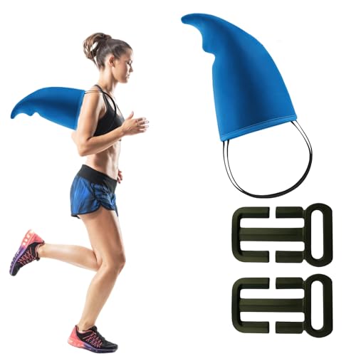 BDBFPAN Hai Kostüm, Blaue Haifischflosse Mit Schultergurten, 30x20 cm, Perfektes Accessoire Für Halloween-Partys, Strandpartys Und Cosplay-Events, Der Weisse Hai, Unterwasserwelt BDBFPAN Hai Kostüm, Blaue Haifischflosse Mit Schultergurten, 30x20 cm, Perfektes Accessoire Für Halloween-Partys, Strandpartys Und Cosplay-Events, Der Weisse Hai, Unterwasserwelt von BDBFPAN