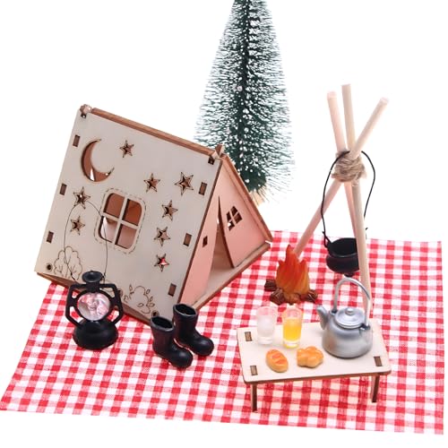 Wichtelhaus, Wichtel Zubehör, Weihnachtszubehör für Puppenhäuser, Miniatur-Set für Kinder, DIY Dekoration, Geschenkidee Wichtelhaus, Wichtel Zubehör, Weihnachtszubehör für Puppenhäuser, Miniatur-Set für Kinder, DIY Dekoration, Geschenkidee von BDBFPAN