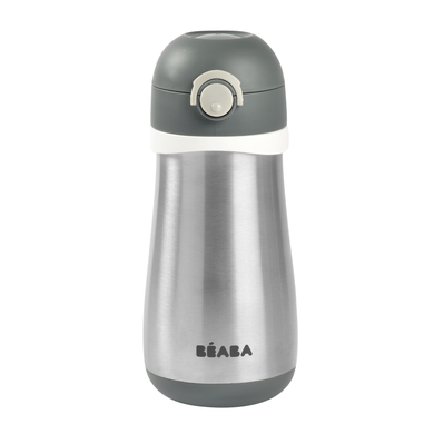 BEABA® Thermoflasche aus Edelstahl 350ml - mineralgrau von BEABA®