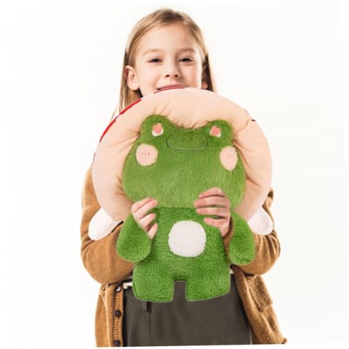 BEAHING 42 cm Froschpluße Spielzeug niedlicher Plüsch Frosch gefüllt Plüschpuppe weich von BEAHING