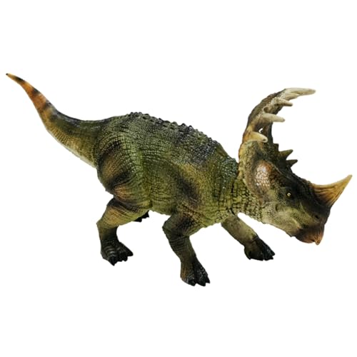 BEAHING Dinosaurier -Figuren Triceratops realistische sammelbare Bildungsdinosaurierspielzeug Geschenk Plastik Dinosaurier für Kinder, Dinosaurierspielzeug (Triceratops) von BEAHING