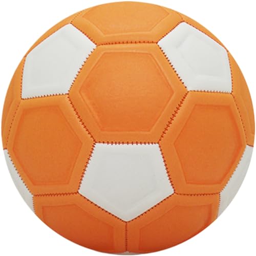 BEAHING Kurve Ball, Swerve Ball für Kinder Eva 8,3 -Zoll -Kurven -Fußballkugel Gummi -Futter aus dem Luftloch Fußball für Kinder im Freien für Kinder, Größe 5 von BEAHING