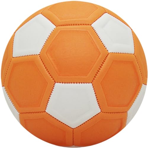 BEAHING Kurve Ball für Kinder Eva 8.3 Zoll Kurve Fußballkugel Gummi Swev Ball mit Air Hole Soccer Ball für Spiele im Freien für Kinder, Größe 5, Kickball von BEAHING