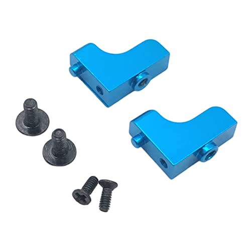 BEAHING RC Servo Mount RC Car Servo Mount Festsitz kompatibel mit Wltoys A949 A959 A959B A969B A979B Blau, RC Servo Mount von BEAHING