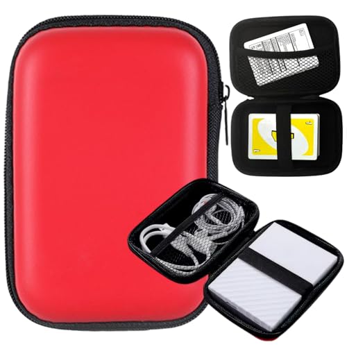 Kartendeckkoffer, 1pc Card Traging Case 5.5x3.9x1.6 Zoll Kartenspeicherbox mit Reißverschluss wasserdichtes Kartendeck Hülle einfach zu bedienen Kartenspielhalter Geschenk für Kinderkartenspiel, Kart von BEAHING