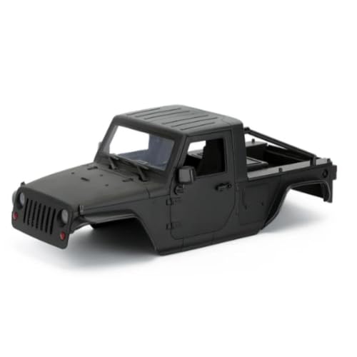 BEALIFE 1 Stück Kunststoff Autoschale für Scx10 1/10 Crawler, schützendes RC Auto Zubehör, Ersatzteile, RC Upgrade Teil, Schwarz von BEALIFE