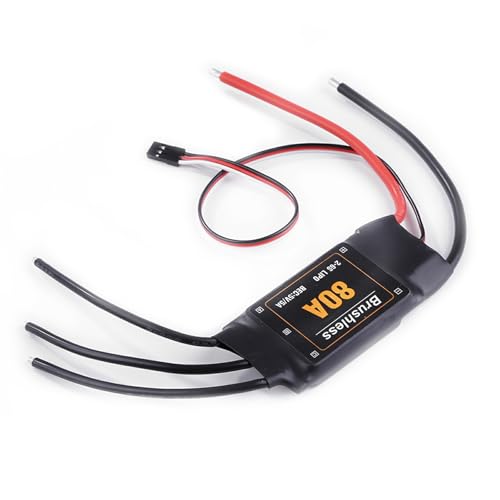 BEALIFE 1 stücke Bürstenlosen ESC Elektro Speed Controller Bürstenlosen ESC Elektrische Aluminium Legierung Für TRX4 SCX10 Wraith Capra MST CC01 1/8 1/10 von BEALIFE