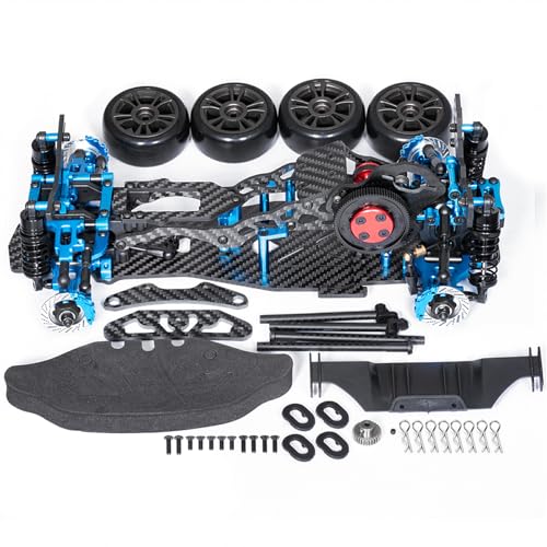 BEALIFE 1 stücke Carbon Faser Auto Rahmen Für D5 1/10 Auf Straße Fahrzeuge Starke RC Auto Zubehör Ersatz Teile RC Upgrade Teil von BEALIFE