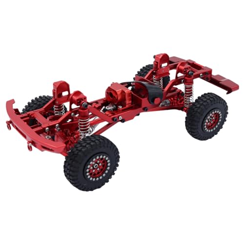 BEALIFE Auto Rahmen Für Trx4m Crawler Chassis Rahmen Aluminium Legierung Präzision RC Auto Zubehör Ersatz Teile RC Upgrade Teil, Rot von BEALIFE