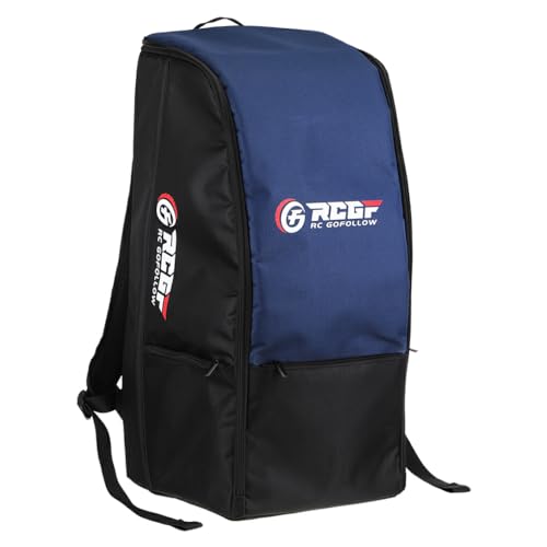 BEALIFE Auto Tasche Für Trx4 Trx6 Scx10 Capra Rock Crawlers Rucksack Tuch RC Auto Zubehör Ersatz Teile RC Upgrade Teil, Blau von BEALIFE