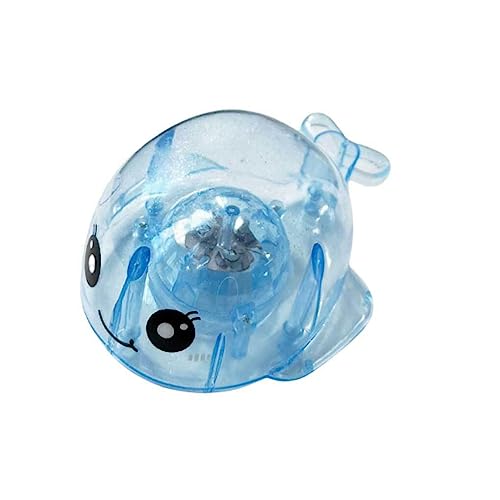 BEALIFE Badespielzeug wasserdichte LED Beleuchtung Interessante Bunte Badewanne Spielzeug Kinder Float Spielzeug Badezimmer Geburtstagsgeschenk, Blau von BEALIFE