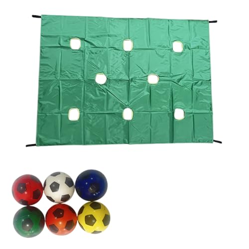 BEALIFE Cave Plane Teambuilding Spieltuch Kooperatives Set, Schulausstattung, Bälle, stärkt Team für Jugendspiel, Grün BEALIFE Cave Plane Teambuilding Spieltuch Kooperatives Set, Schulausstattung, Bälle, stärkt Team für Jugendspiel, Grün von BEALIFE