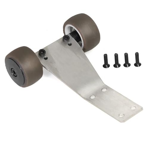 BEALIFE Wheelie Bar Halterung Für Granit Aluminium Legierung Crawler Hohe Zähigkeit 1 stücke RC Auto Zubehör Ersatzteile RC Upgrade Teil, Schwarz von BEALIFE