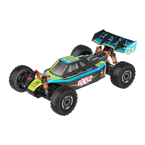 BEALIFE ZD Racing BX 12 1:12 Brushless Buggy 3S RC1/12 Racing Off Ro Ad Car Naturkautschukreifen Hautoberseite ist Stabiler, Blau von BEALIFE