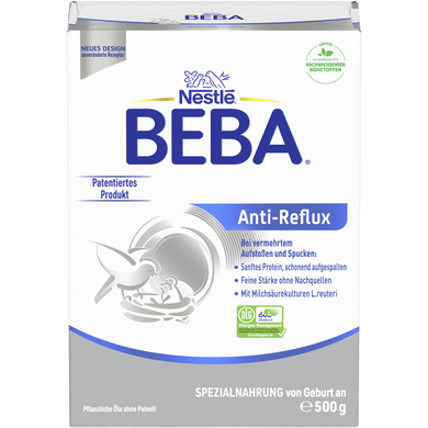 Nestlé Anfangsnahrung BEBA Anti-Reflux Spezialnahrung 500 g ab der Geburt von BEBA