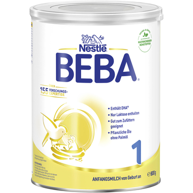 Nestlé BEBA 1 Anfangsmilch 800 g ab der Geburt von BEBA