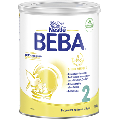 Nestlé BEBA 2 Folgemilch 800 g nach dem 6. Monat von BEBA