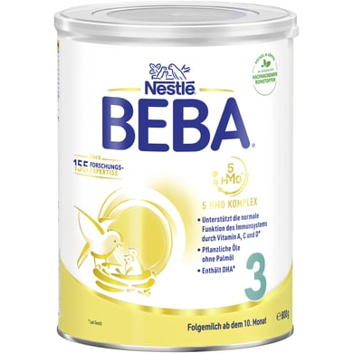 Nestlé BEBA 3 Folgemilch 800 g ab dem 10. Monat von BEBA