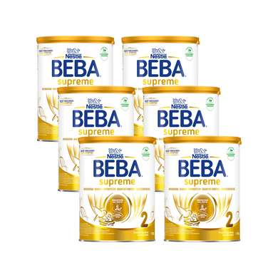 Nestlé BEBA SUPREME 2 Folgemilch 6x 800g nach dem 6. Monat von BEBA