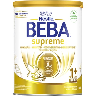 Nestlé BEBA SUPREME JUNIOR 1 ab dem 1. Geburtstag 800g von BEBA