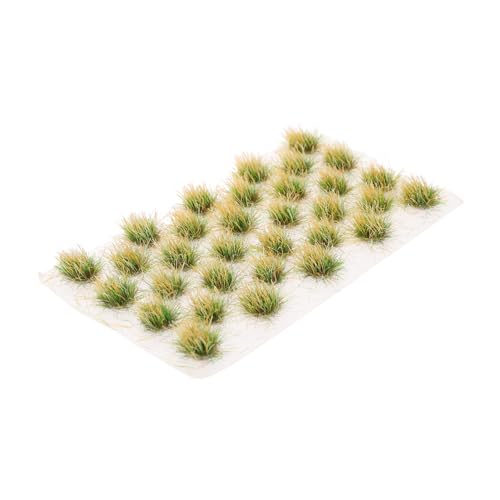 BEBEMOKO 1 Set Modell Sandtisch Rasen Simuliertes Gras Statisches Gras Modell Gras Sand Tisch Gras Fake Grass Miniatur Ornament Simulation Gras Cluster DIY Miniatur Cluster Kunststoff von BEBEMOKO